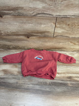Zara Skate and Fun Pullover Sweatshirt Red sz 2T