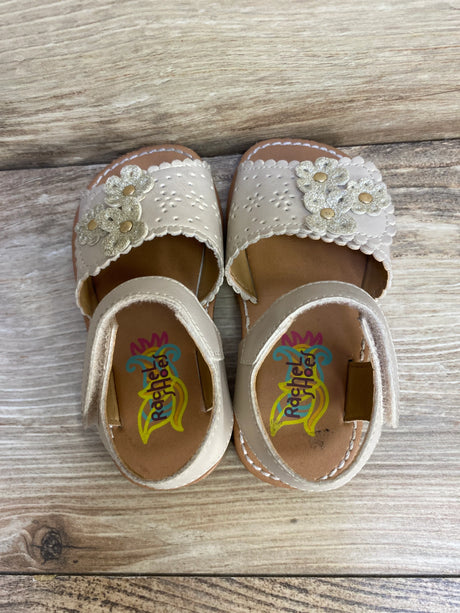 Rachel Faye Sandals Champagne sz 6c - Me n Mommy To Be