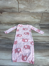Simple Joys Elephant Print Sleep Sack Pink sz 0-3m