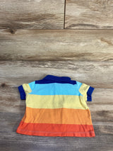 Old Navy Striped Polo Shirt Blue sz 0-3m