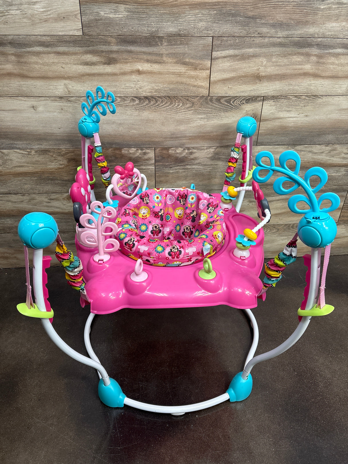 Bright Starts Minnie Mouse Peek-A-Boo Jumperoo