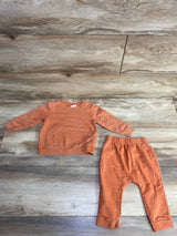 Cat & Jack 2pc Shirt & Pants Orange sz 6-9m
