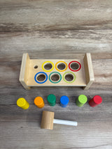 Elc Wooden Hammer Bench