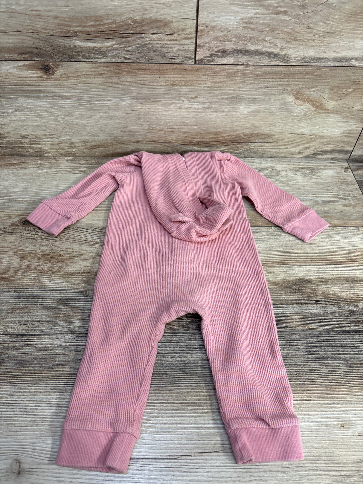 Carter's Thermal Hooded Coverall Pink sz 9m