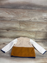 Cat & Jack Sherpa Full-Zip Jacket Beige sz 3T