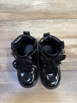 Wonder Nation Leather Boots Black sz 4c