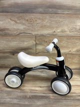 Gamefeiny Baby Balance Bike with Light-Up Wheels, Black
