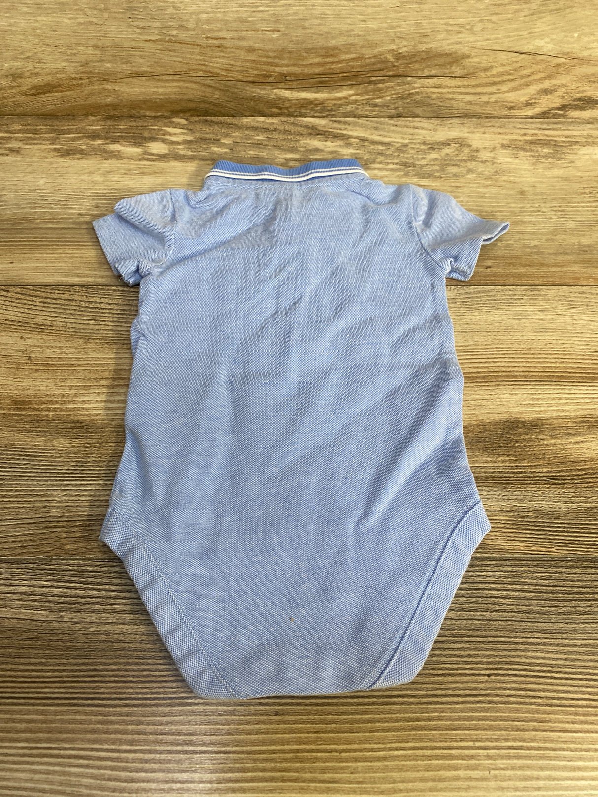 Janie and Jack Pocket Polo Bodysuit Blue sz 3-6m