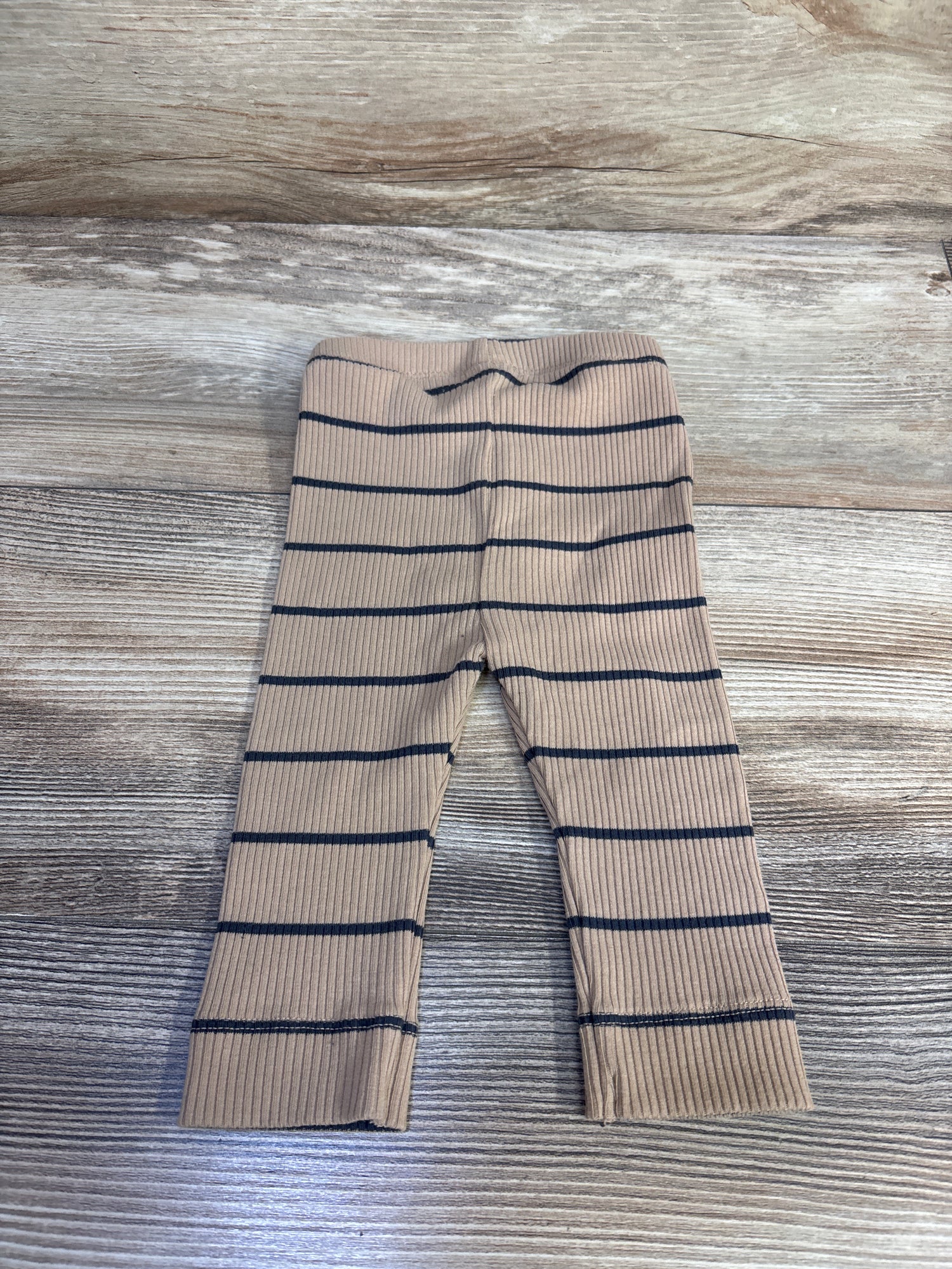 Old Navy Ribbed Striped Leggings Brown sz 3-6m