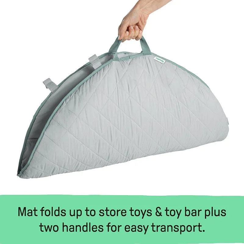 NEW Ingenuity Cozy Spot Reversible Duvet Activity Gym in Loamy