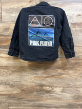 Pink Floyd Dark Side Of The Moon Denim Jacket Black sz 5T
