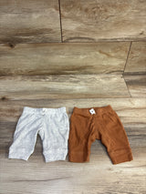 Carter's 2pk Pants Grey/Brown sz Newborn