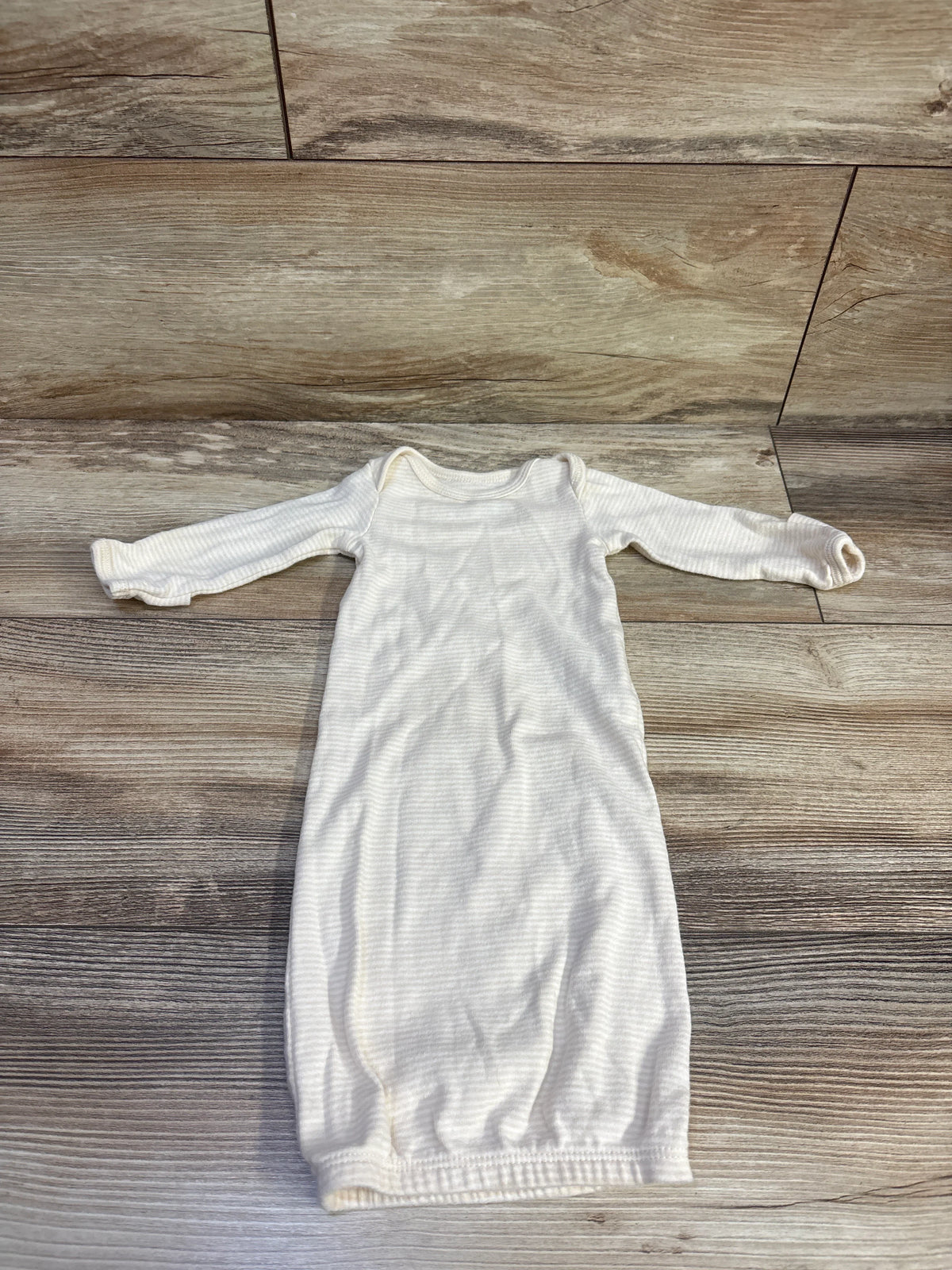 Carter's Striped Sleep Gown Beige sz Preemie