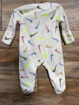 Nike Logo Blanket Sleeper White sz 3m