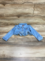 Vince Camuto Cropped Denim Jacket Blue sz 3T