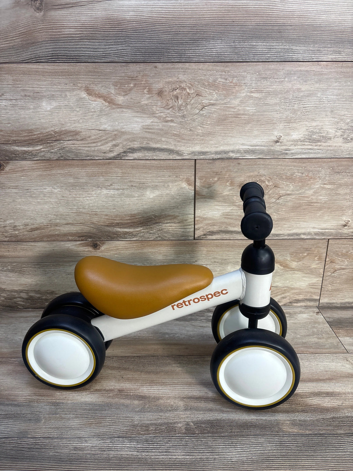 RetroSpec Cricket Baby Walker Balance Bike in Eggshell