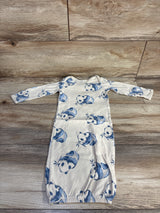 Carter's Panda Print Sleep Gown Beige sz 3m