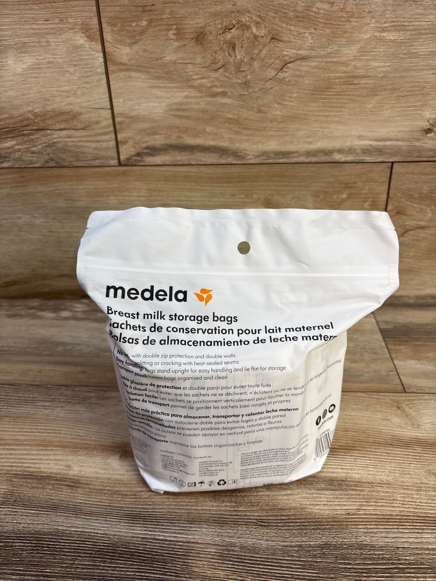 NEW Medela Breast Milk Storage Bags 100ct. 6oz