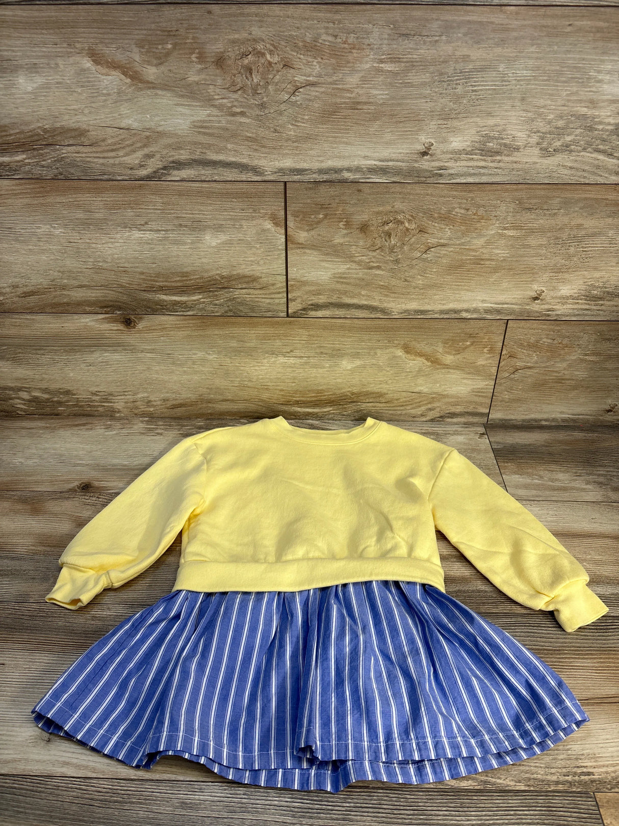 Baby Gap Sweater Knit Tunic Yellow sz 4-5T