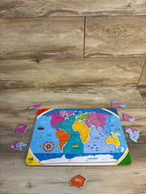 Learning Journey Lift & Learn Continents & Oceans Puzzle