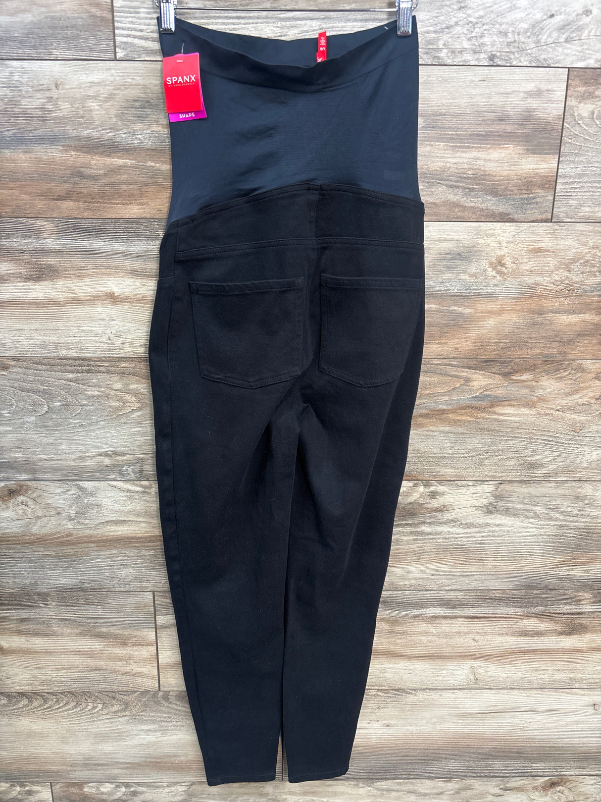 NEW SPANX Mama Maternity Jean-ish Ankle Leggings Black sz Large