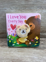 I Love You Every Day Finger Puppet Board Book