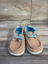 Cat & Jack Bobby Slip On Boat Sneakers Beige sz 7c