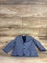 H&M Single-Breasted Blazer Jacket Blue sz 4T