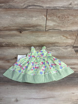 NEW Blueberi Boulevard Floral Dress Green sz 6-9m - Me n Mommy To Be