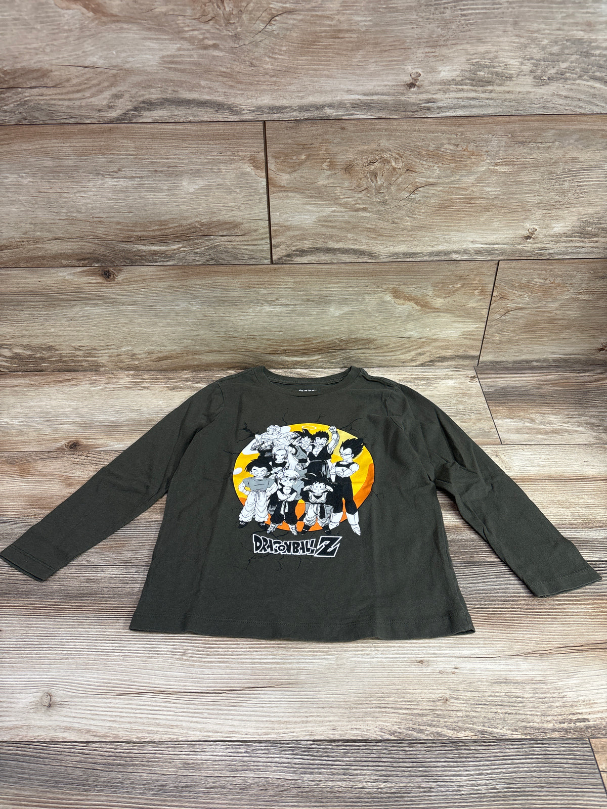 Old Navy Dragon Ball Z Shirt Green sz 5T