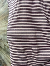 Sonoma Striped Shirt Ribbed Shirt Pink sz Large