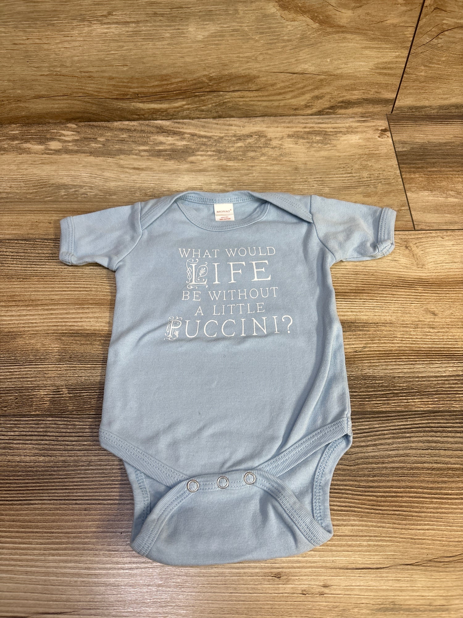 Monag Puccini Bodysuit Blue sz Newborn