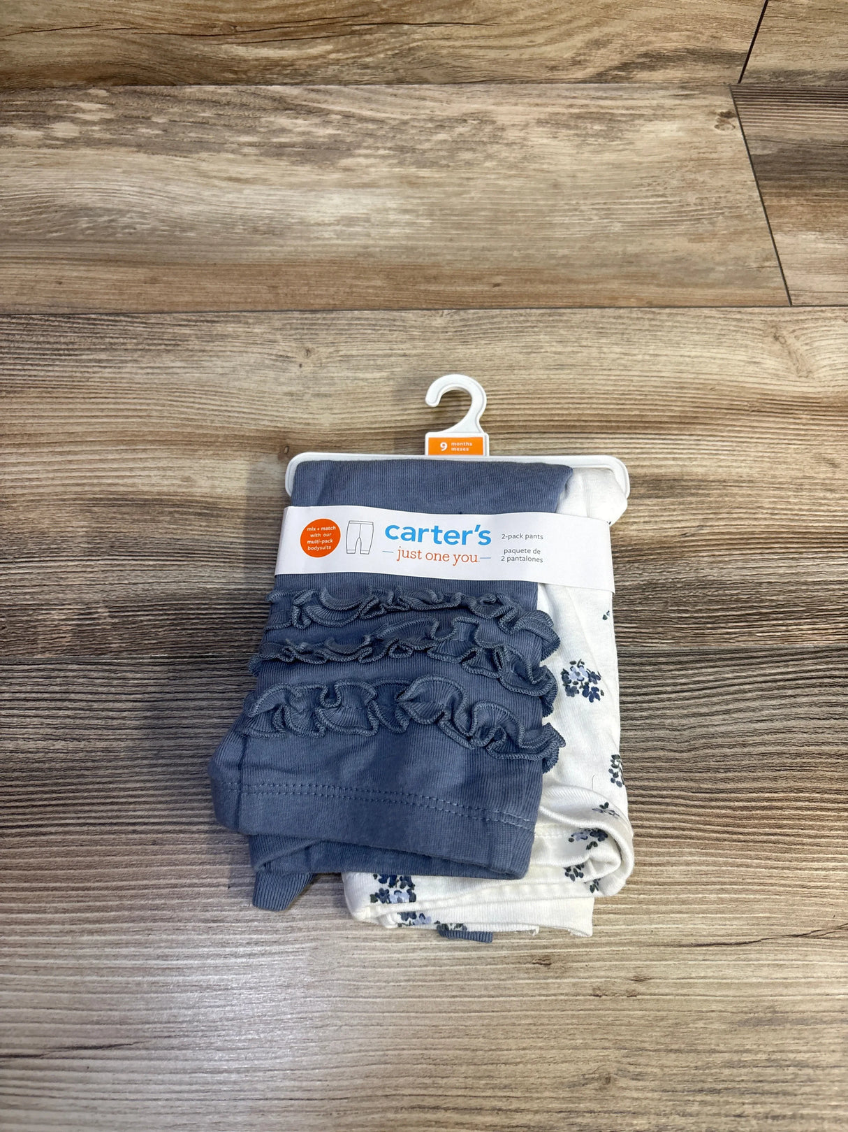 NEW Just One You 2pk Pants Blue/White sz 9m