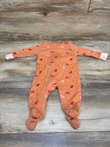 Old Navy Leaf Sleeper Orange sz 3-6m