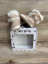 NEW Nine West Kids Baby Misy Rose Gold Soft Sole Boots sz 1c