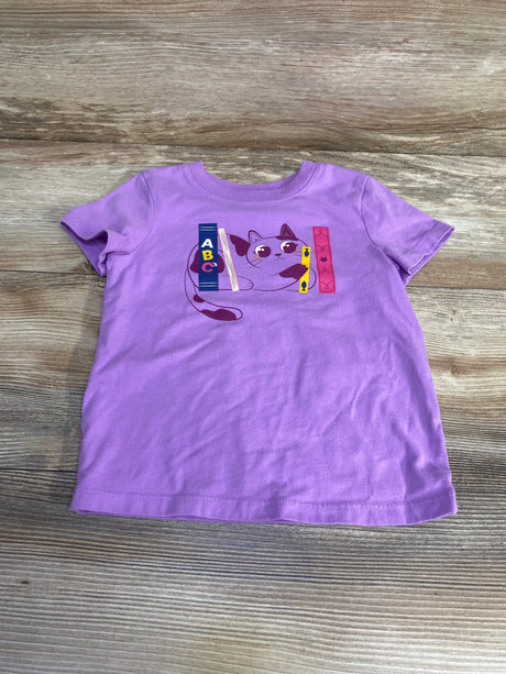Cat & Jack Cat Shirt Purple sz 2T - Me n Mommy To Be