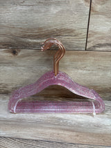 Concepts 14pk 11.5'' Acrylic Glitter Hangers, Pink