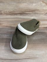 NEW Old Navy Sherpa-Lined Slip-On Sneakers Green sz 8c