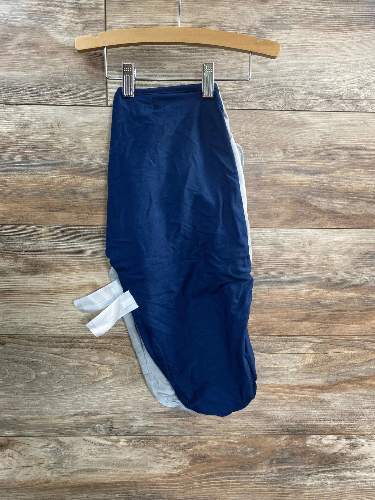 Biloban 2pk Swaddles Grey/Navy sz 0-3m