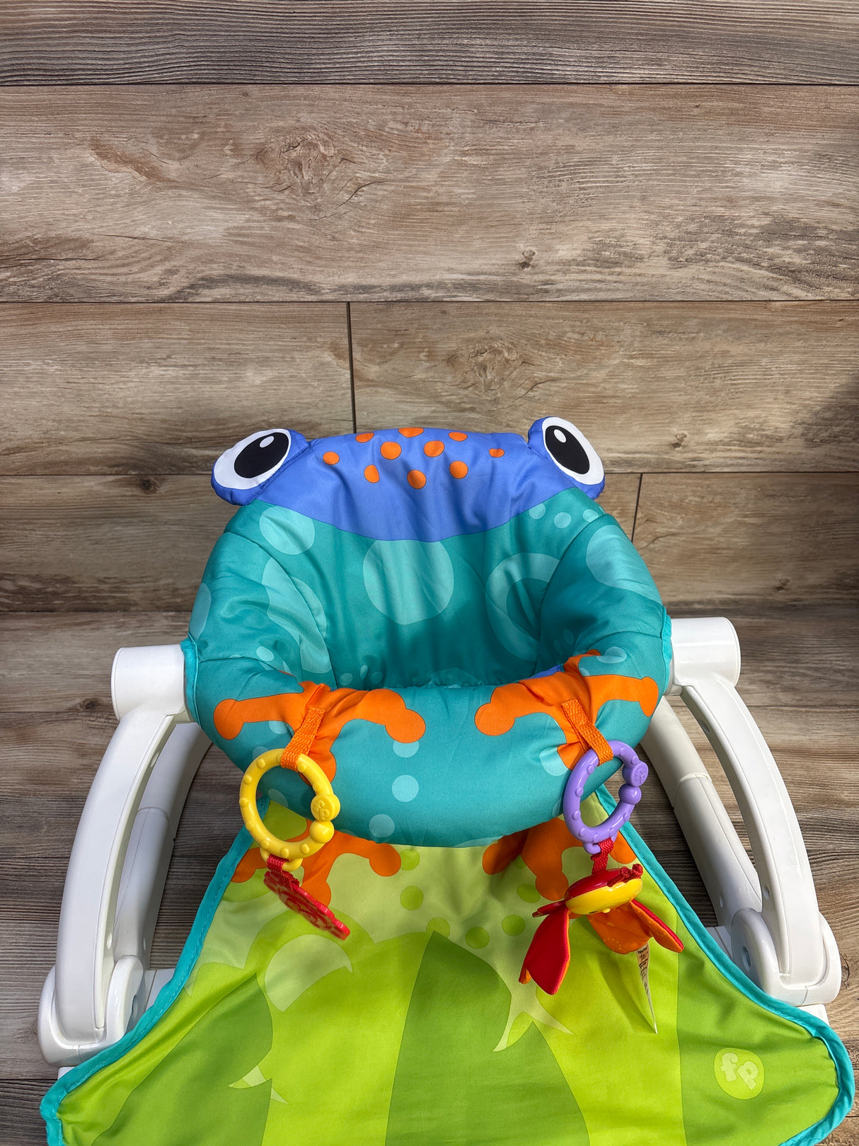 Fisher Price Sit-Me-Up Floor Seat, Frog