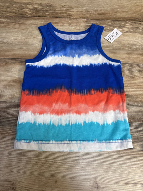 NEW Children's Place Tie-Dye Tank Top Blue sz 4T - Me n Mommy To Be