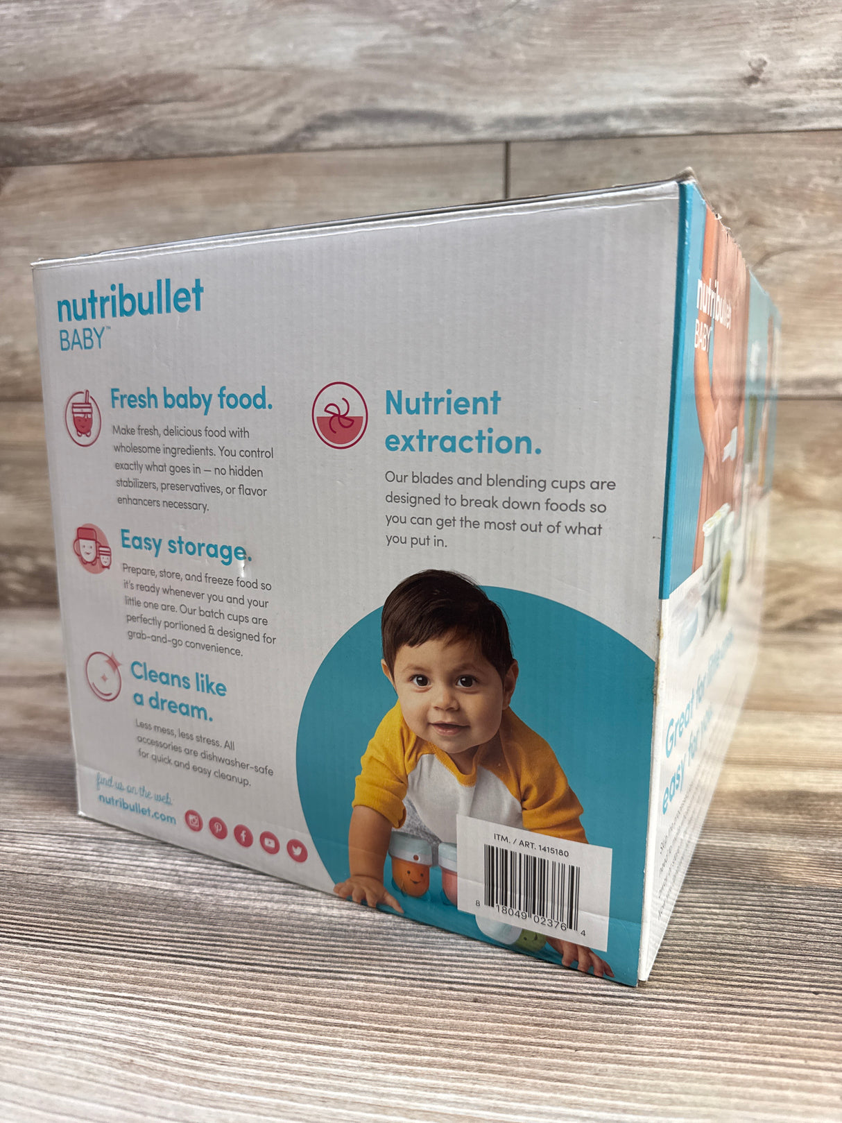 NEW Nutribullet Complete Baby Food-Making System