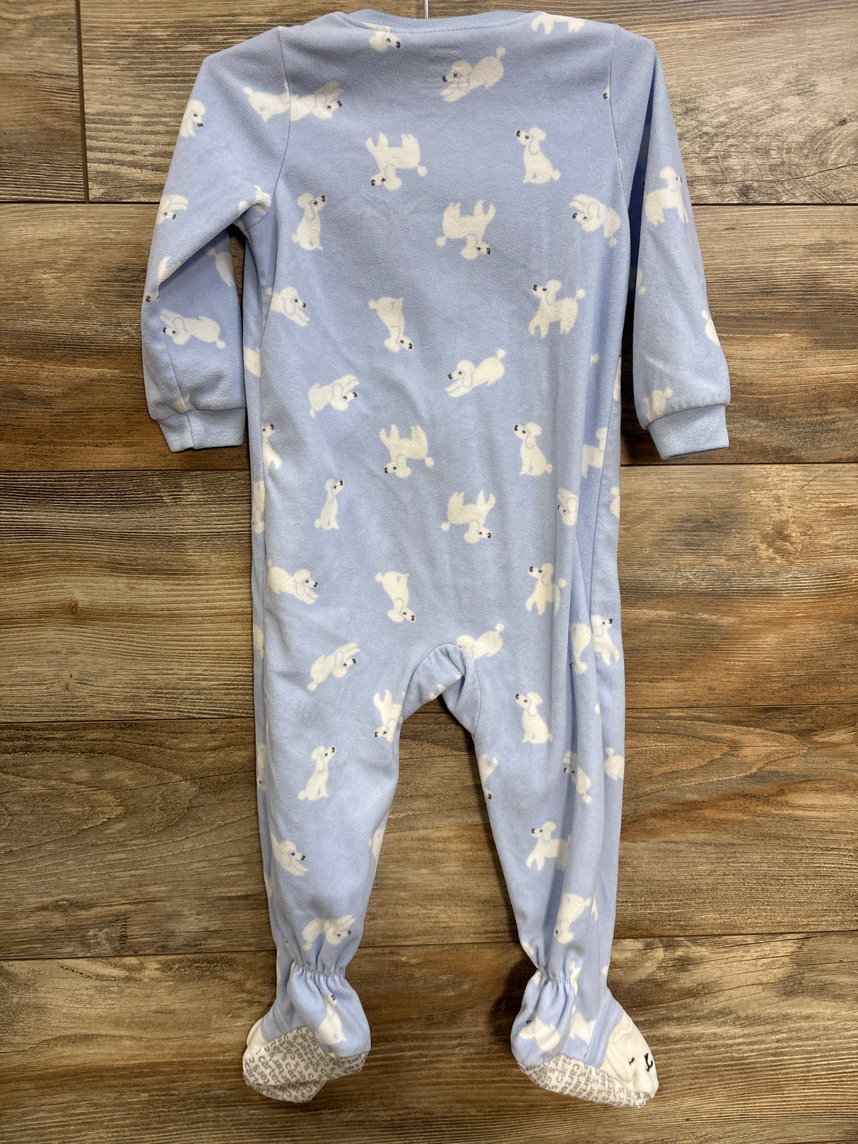 Carter's Poodle Blanket Sleeper Blue sz 2T