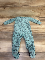 Simple Joys Blanket Sleeper Teal sz 6-9m