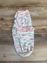 Swaddle Me Feather Leaf Swaddle Wrap White sz  0-3m