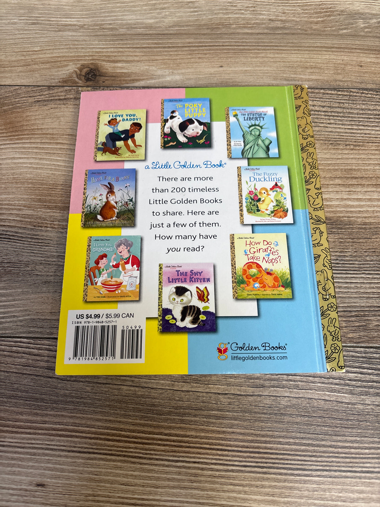 a Little Golden Book I Love You, Mommy! Hardcover Book