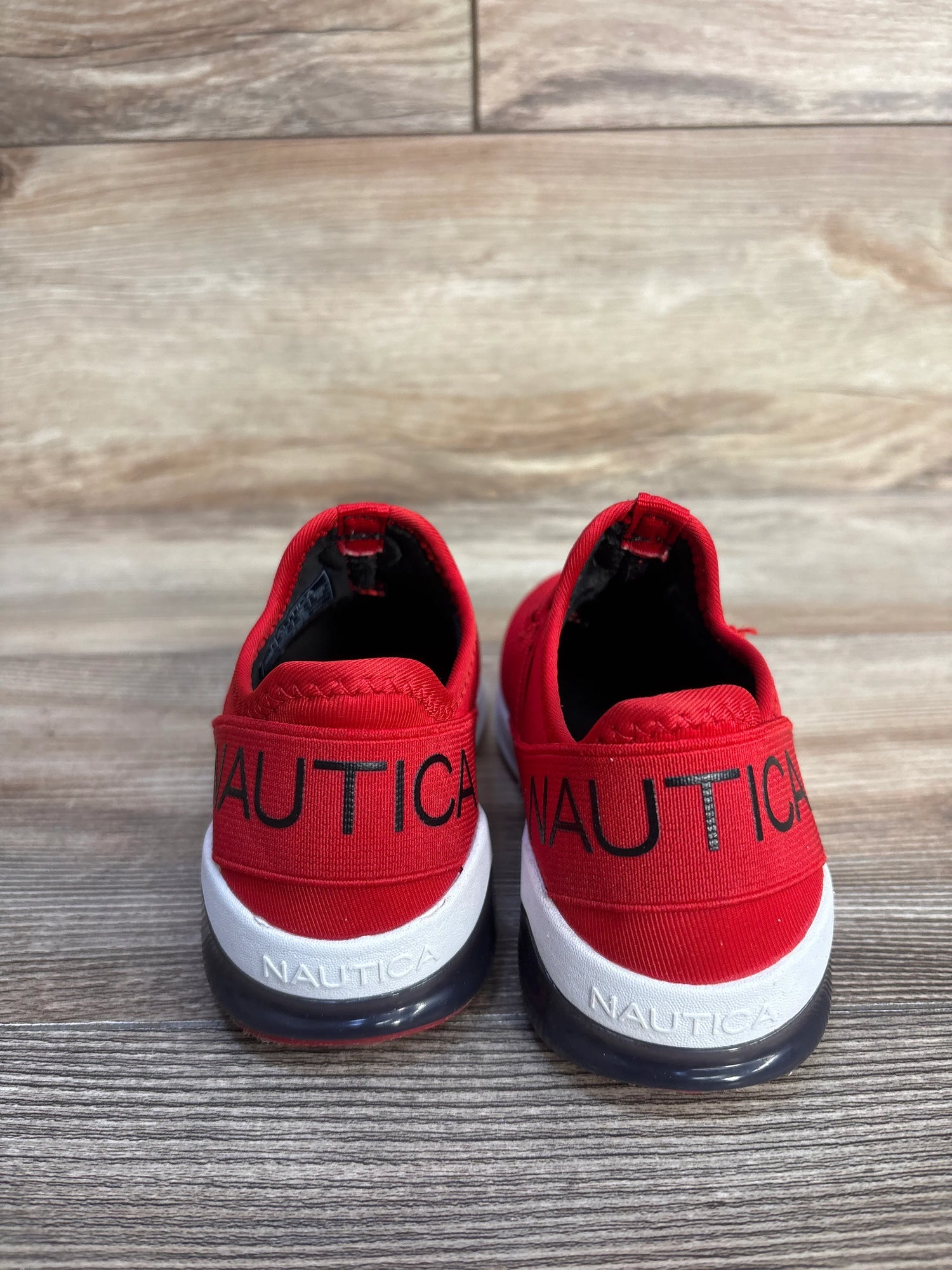 Nautica Neave Slip On Light Up Sneaker Red sz 11c
