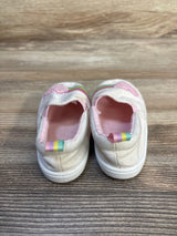 Wonder Nation Casual Canvas Sneakers Pink sz 4c