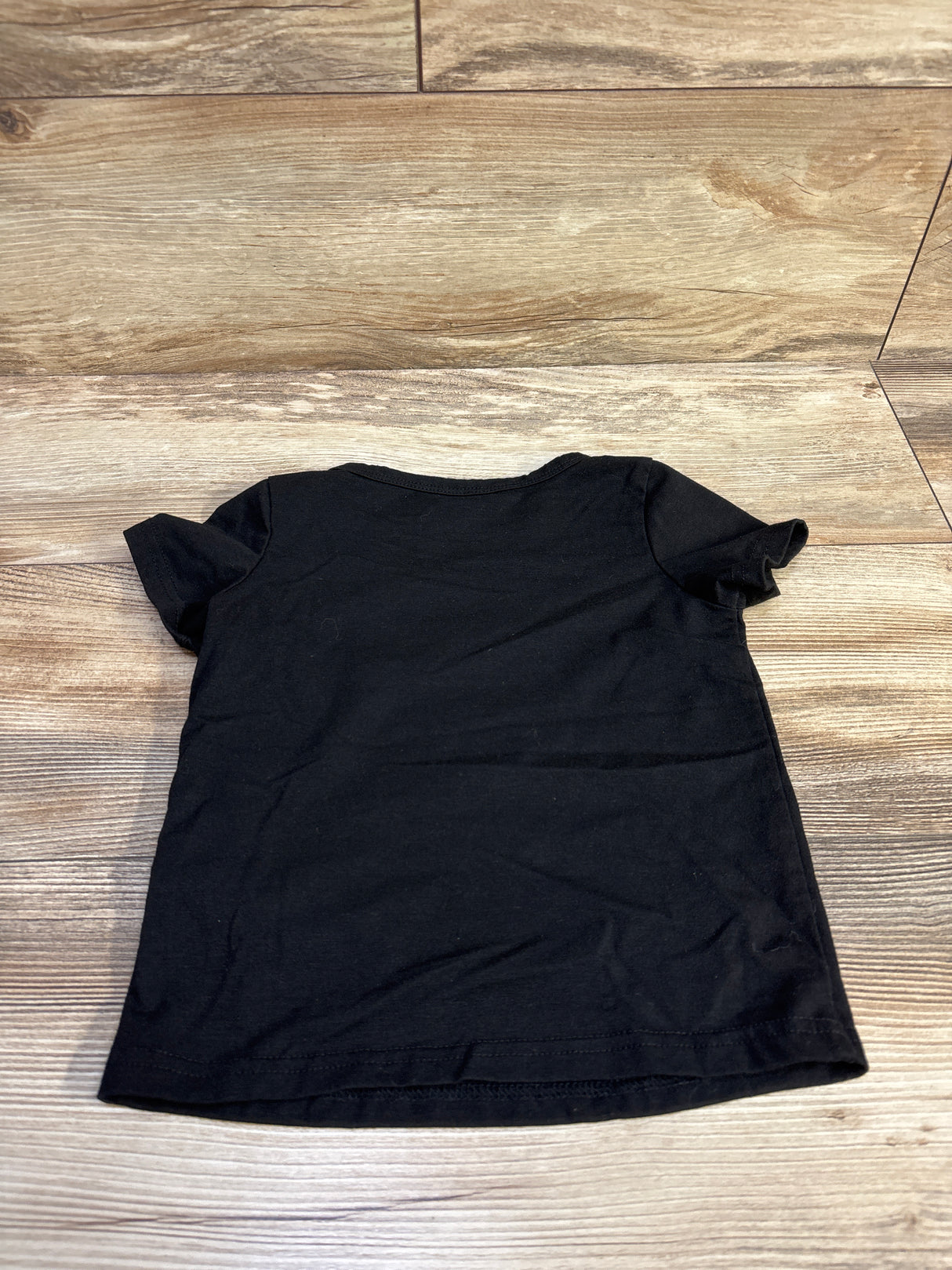 Shein Graphic Shirt Black sz 2-3T
