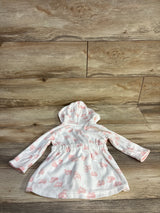 Just One You Sheep Print Robe White sz 0-9m - Me n Mommy To Be